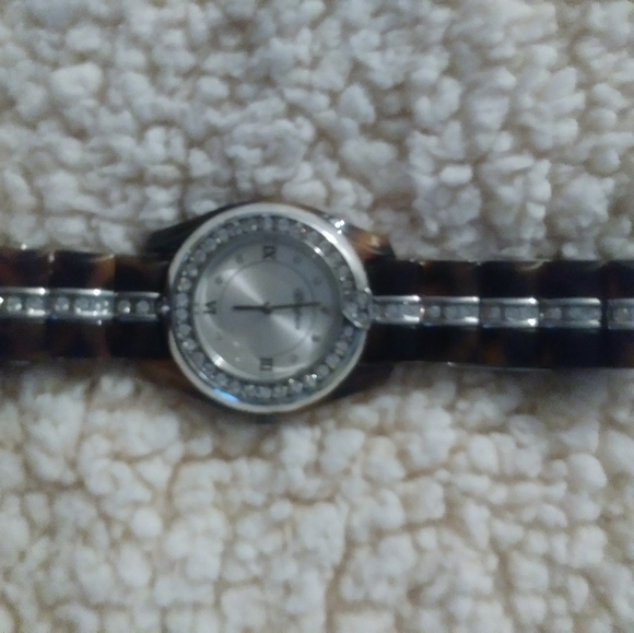 Brighton Dana Point Tortoise shell watch - Picture 3 of 3